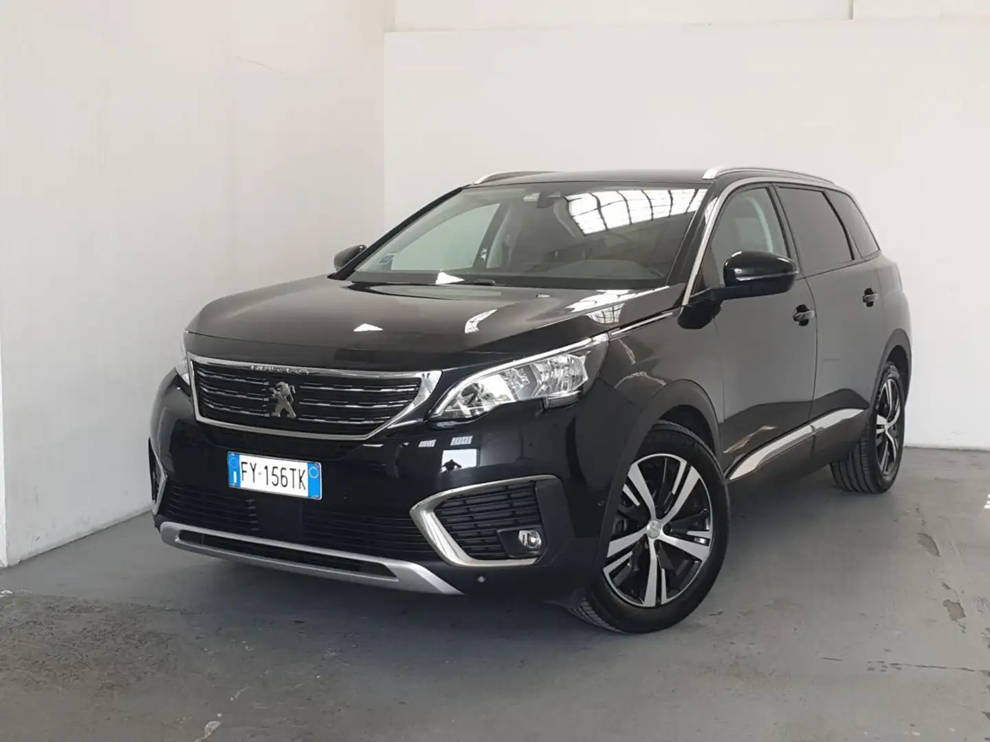 Peugeot 5008 BlueHDi 130 AUT. EAT8 Allure 7 POSTI eu6D temp Noir - 1