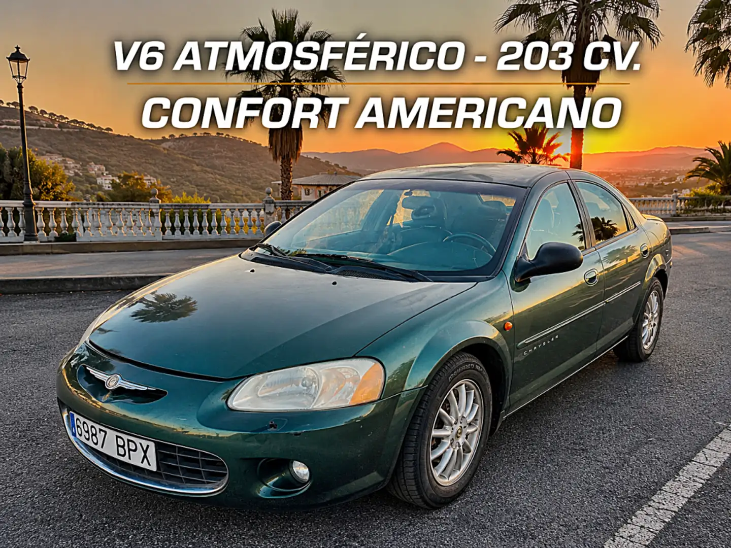 Chrysler Sebring Cabrio 2.7 V6 Limited Aut. Verde - 1