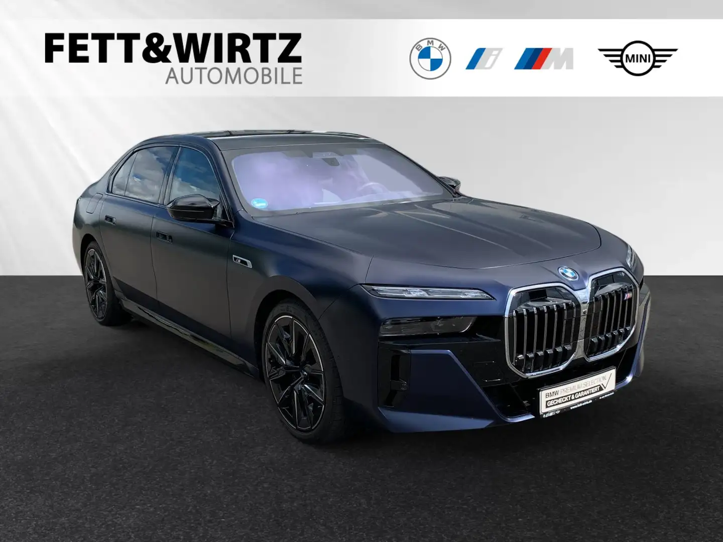 BMW 760 M760e xDrive SkyLounge|Bowers&Wilkins|Massage Niebieski - 1