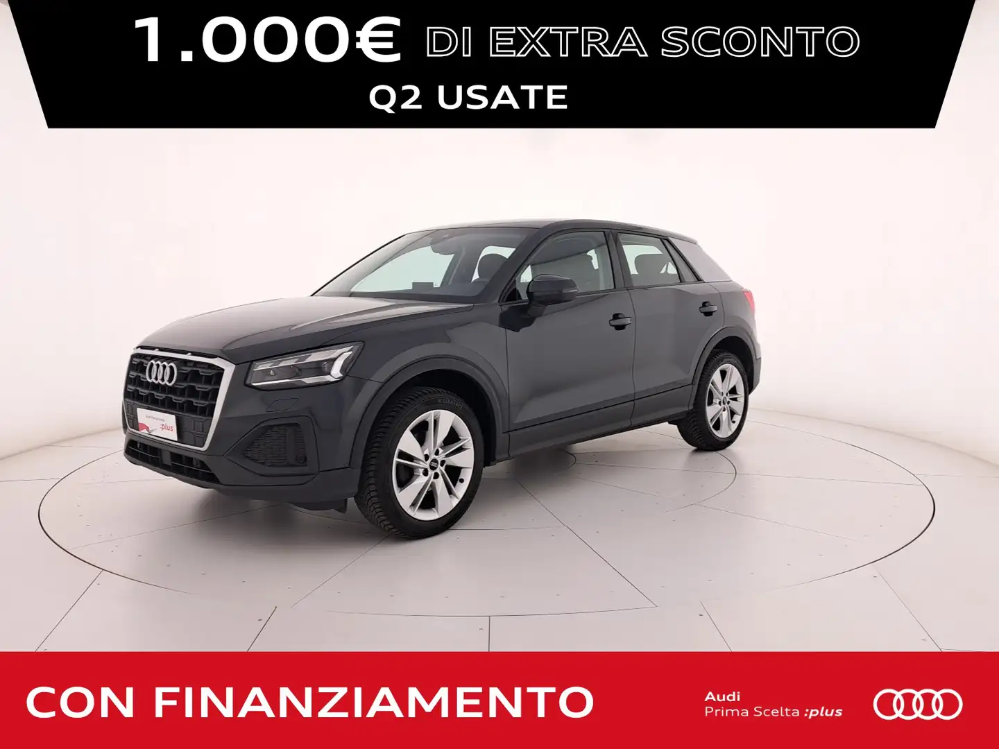 Audi Q2 35 1.5 tfsi s-tronic Gris - 1