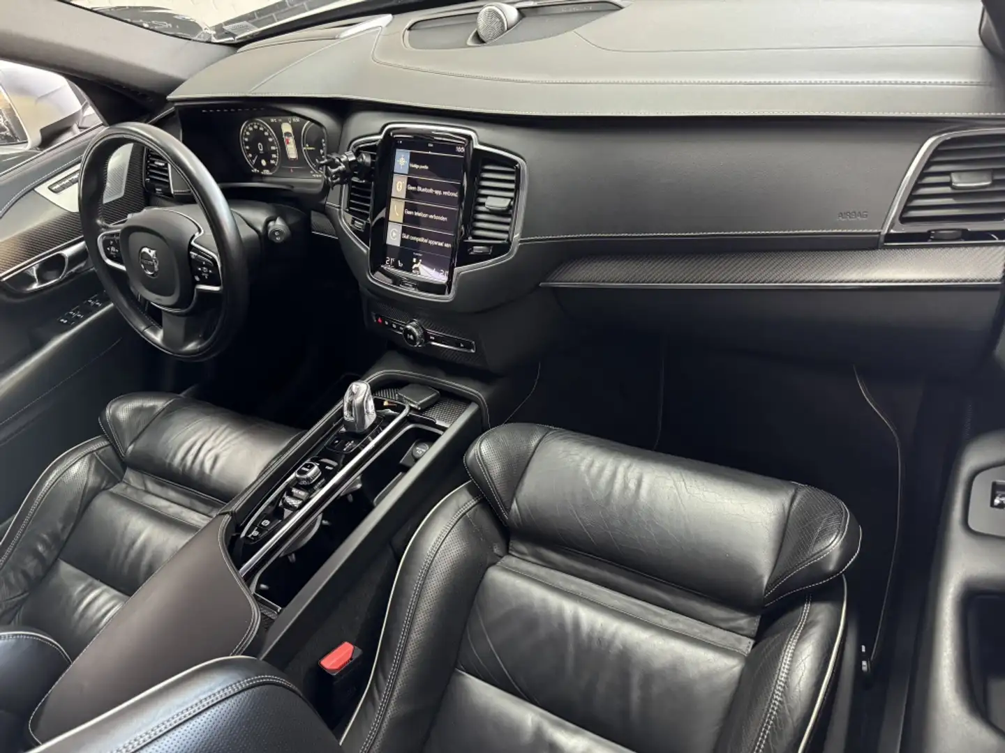 Volvo XC90 2.0 T8 TE AWD R-Design POLESTAR PANO B&W 7PERS Wit - 2