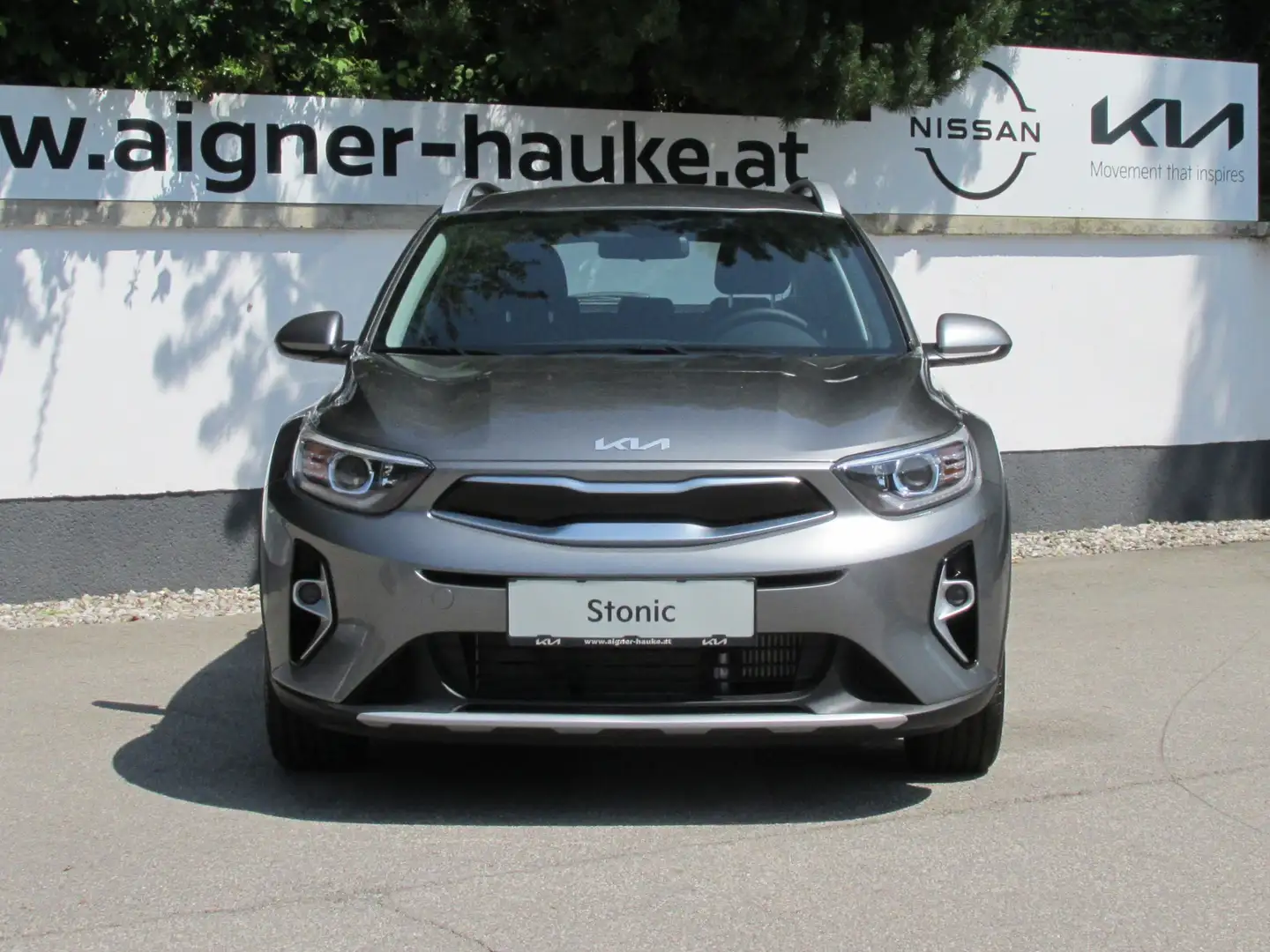 Kia Stonic 1,0 TGDI GPF ISG Silber Grau - 2
