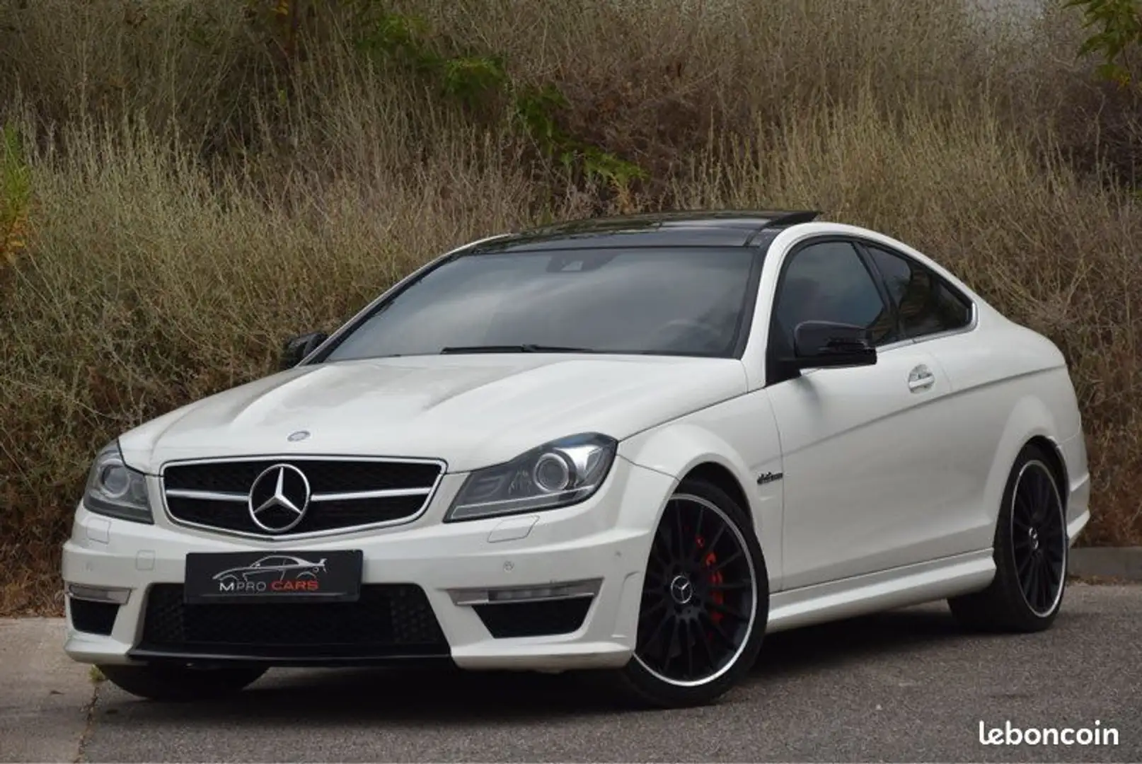 Mercedes-Benz C 63 AMG MERCEDES C63 AMG PACK PERFORMANCE 487ch COUPÉ W204 BVA Blanco - 1