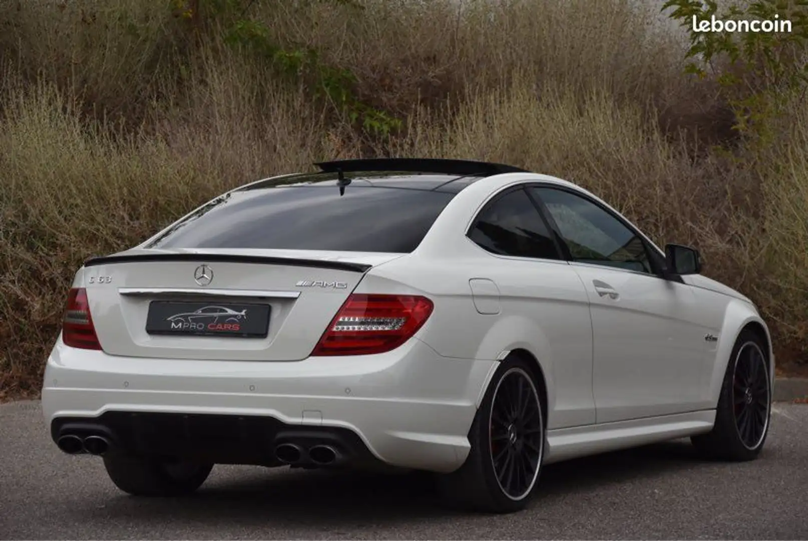 Mercedes-Benz C 63 AMG MERCEDES C63 AMG PACK PERFORMANCE 487ch COUPÉ W204 BVA Blanco - 2