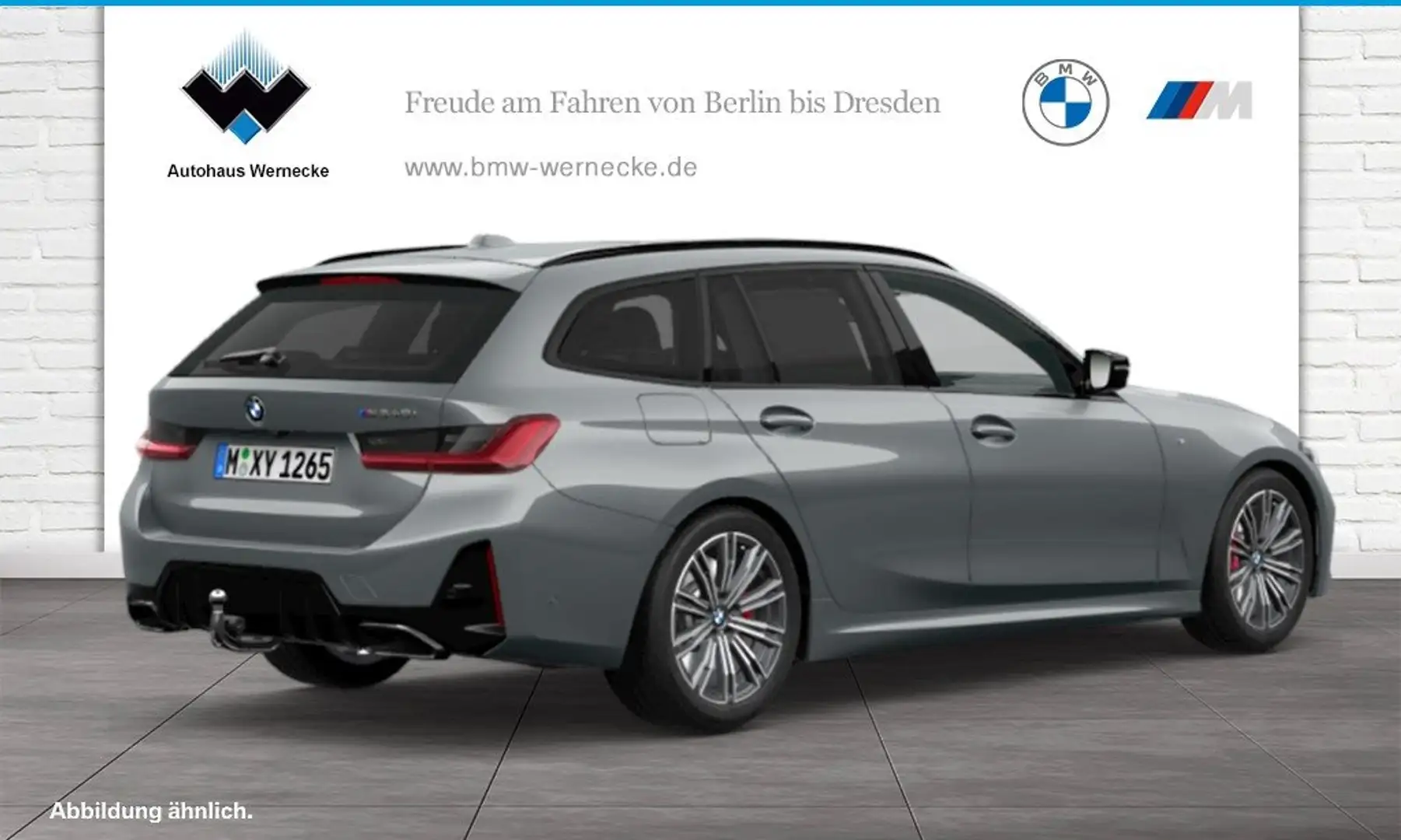BMW 340 M340i xDrive Touring HK HiFi DAB LED Standhzg. Grau - 2