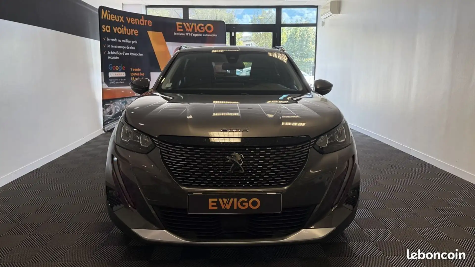 Peugeot 2008 GENERATION-I 1.2 PURETECH 130ch ALLURE BUSINESS EAT BVA START-STOP Gris - 2