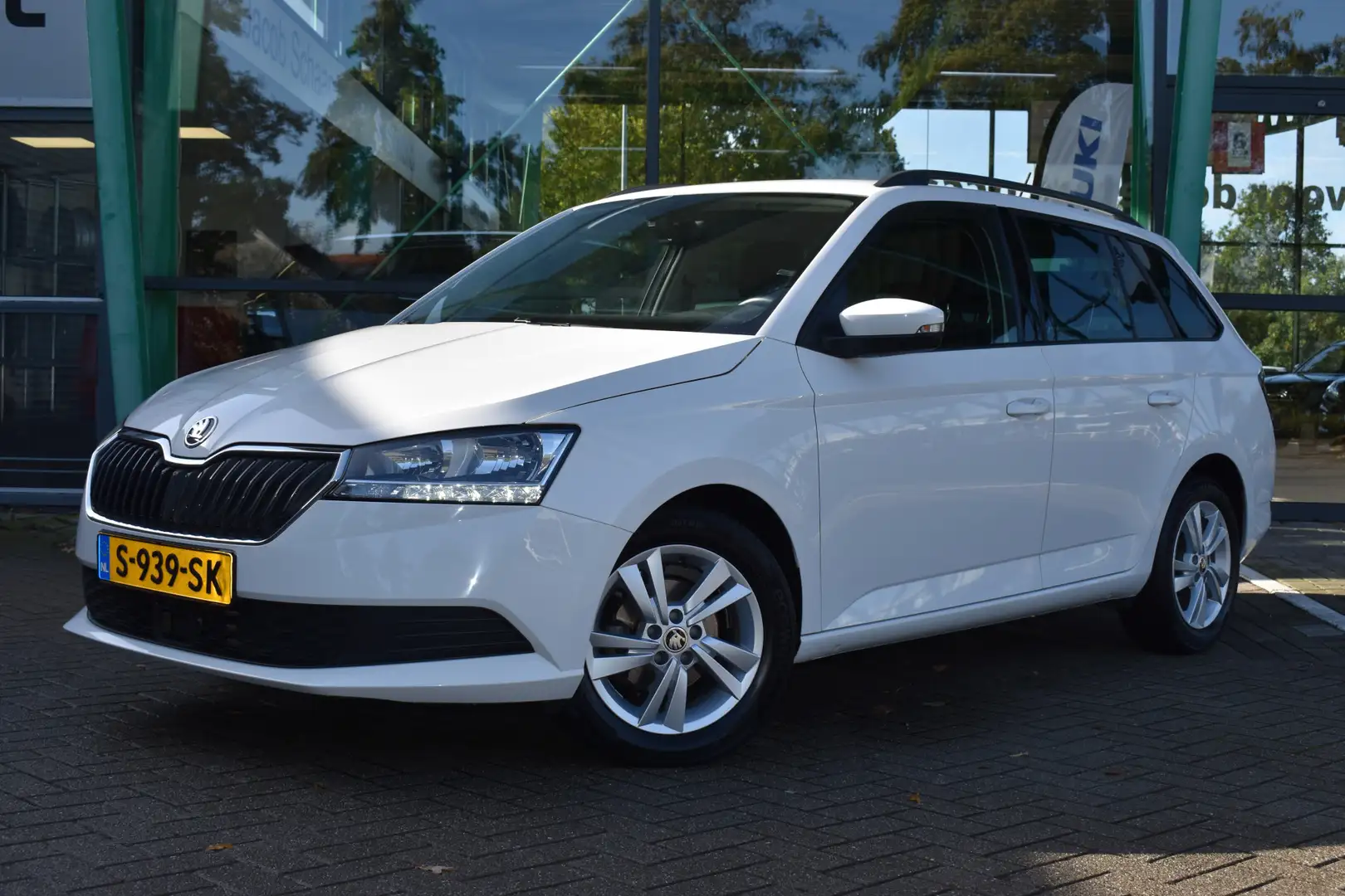Skoda Fabia Combi 1.0 TSI Ambition 96pk | Airco | Cruise Contr Blanc - 1
