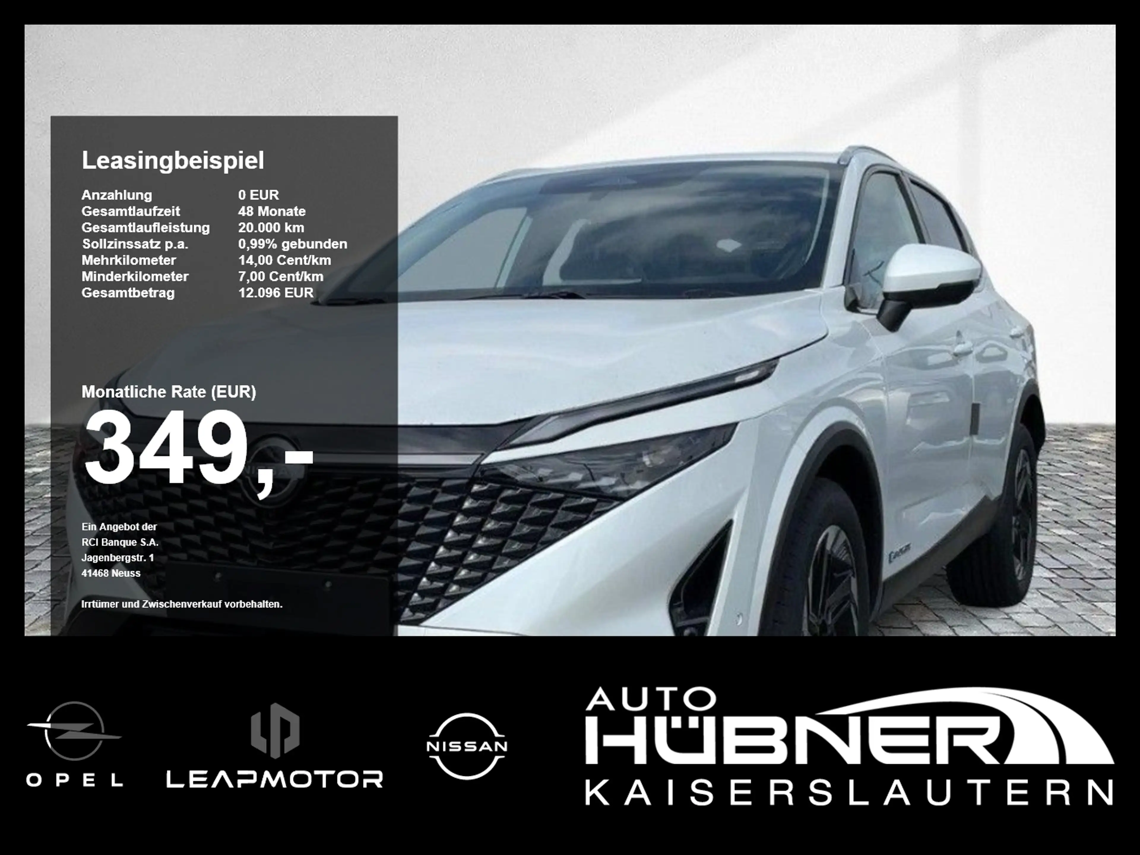 Nissan Qashqai 1.3 MHEV N-Conn. ACC|SHZ|LED|360°|Autom.
