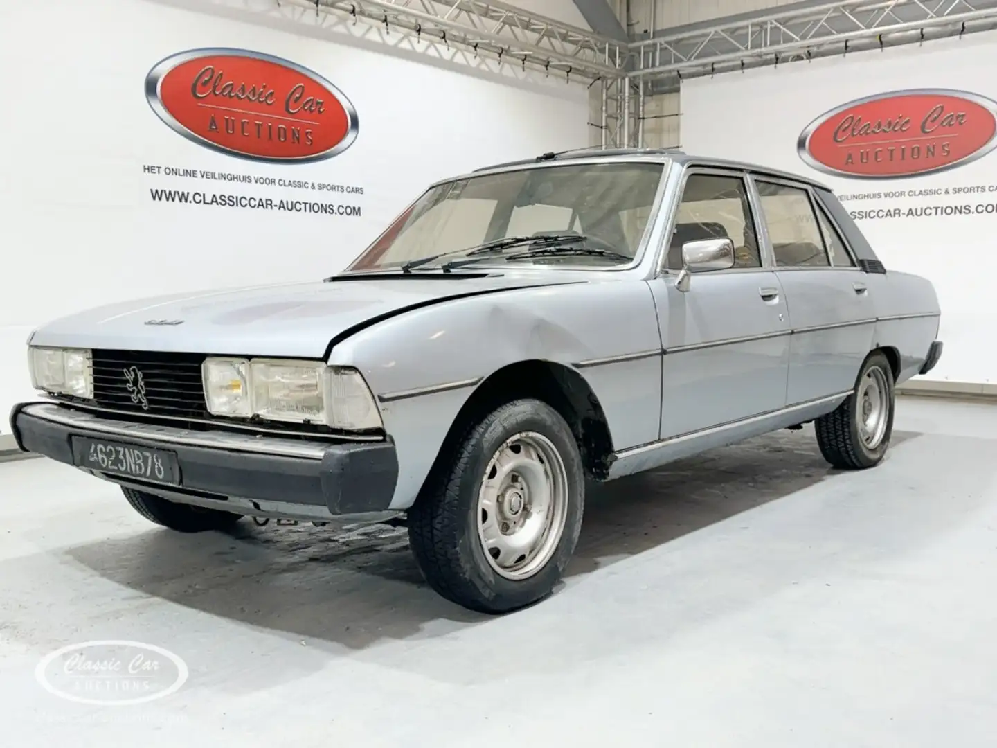 Peugeot 604 - ONLINE AUCTION Gris - 1