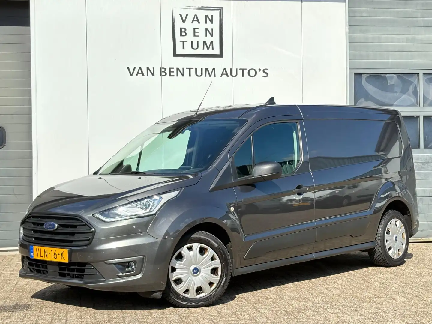 Ford Transit Connect 1.5 EcoBlue 100pk L2 Navi Camera 3-pers. MARGE! Grijs - 1