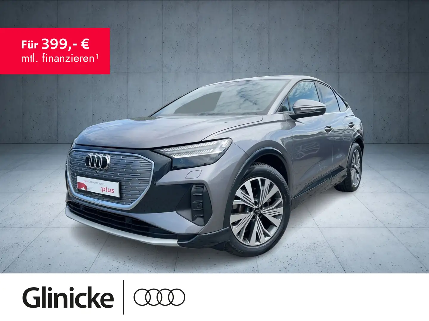 Audi Q4 e-tron 35 Matrix/W-Pumpe/Nav/Assist Grau - 1