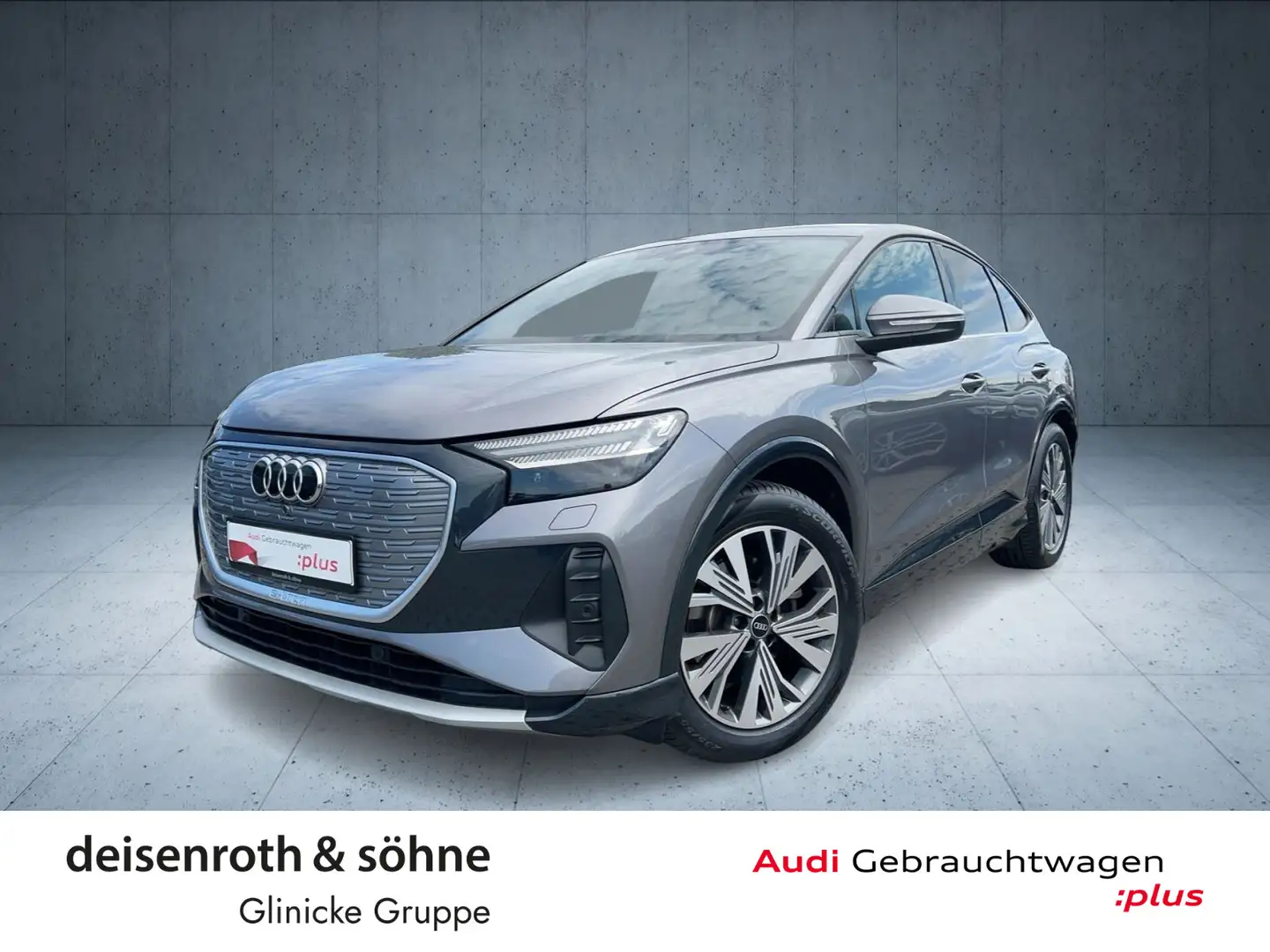 Audi Q4 e-tron 35 Matrix/W-Pumpe/Nav/Assist Grau - 1