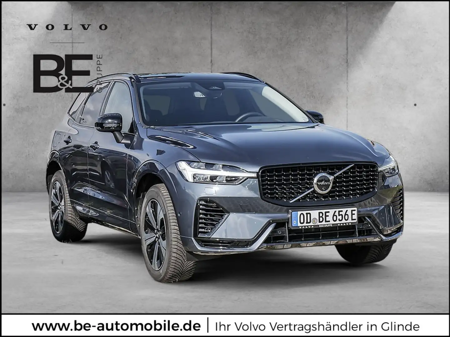 Volvo XC60 T6 Plus Dark Recharge Plug-In Hybrid AWD Blau - 1