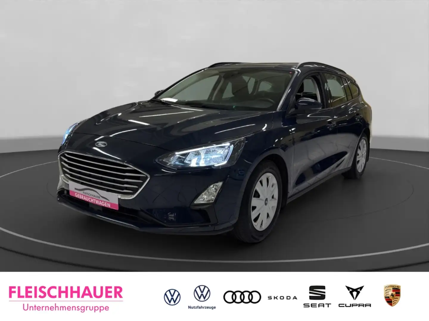 Ford Focus Turnier Trend 1.0 EcoBoost LED+PDC+GRA+Telefon Bleu - 1