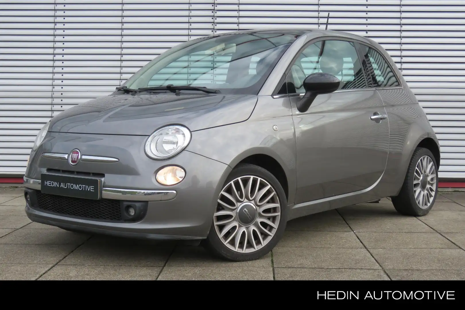 Fiat 500 0.9 TwinAir Turbo Cult | AUT | Panoramadak | Clima Grijs - 1