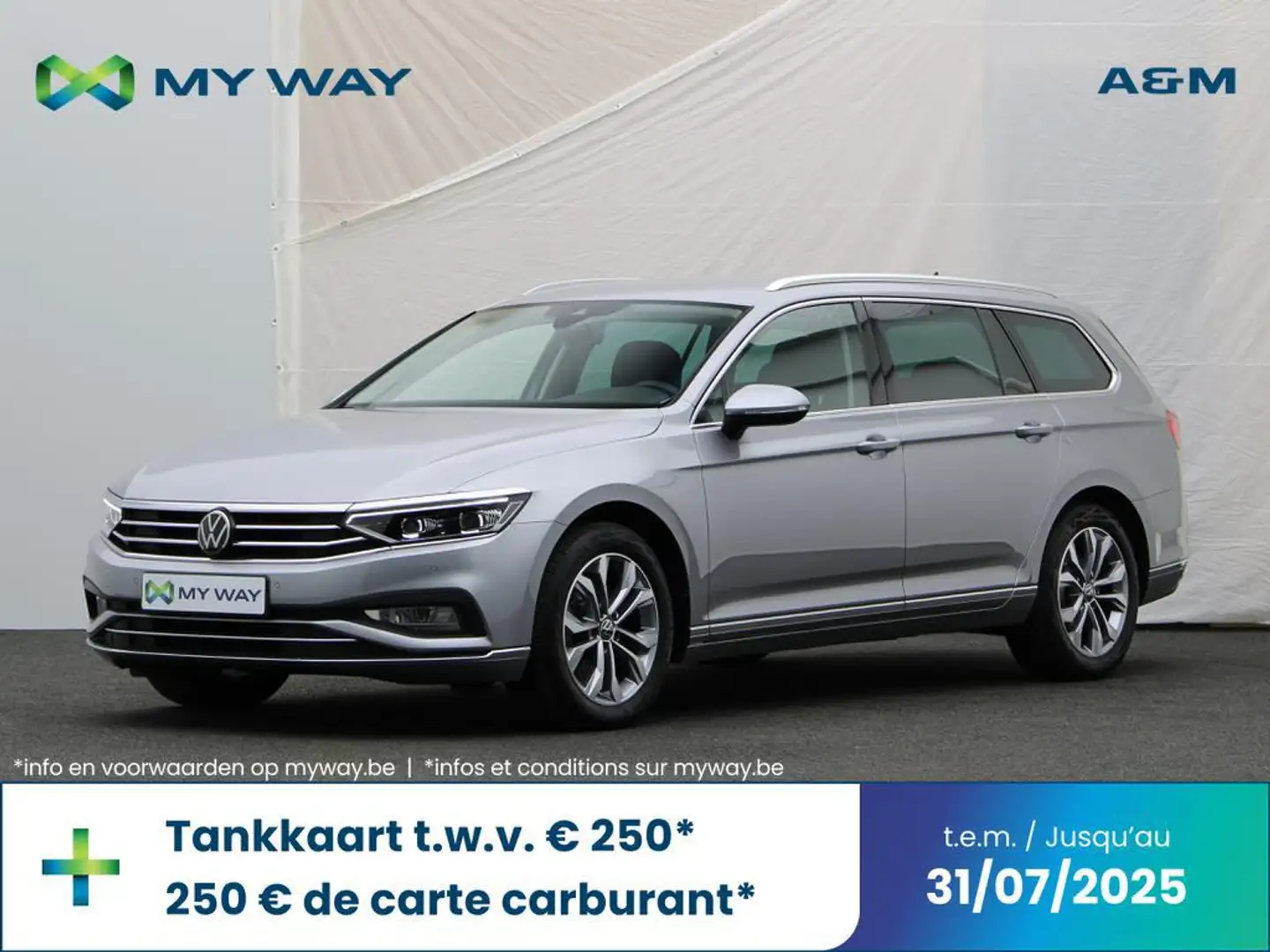 Volkswagen Passat Variant 2.0 TDI 122 PK DSG AUTOMAAT Gris - 1