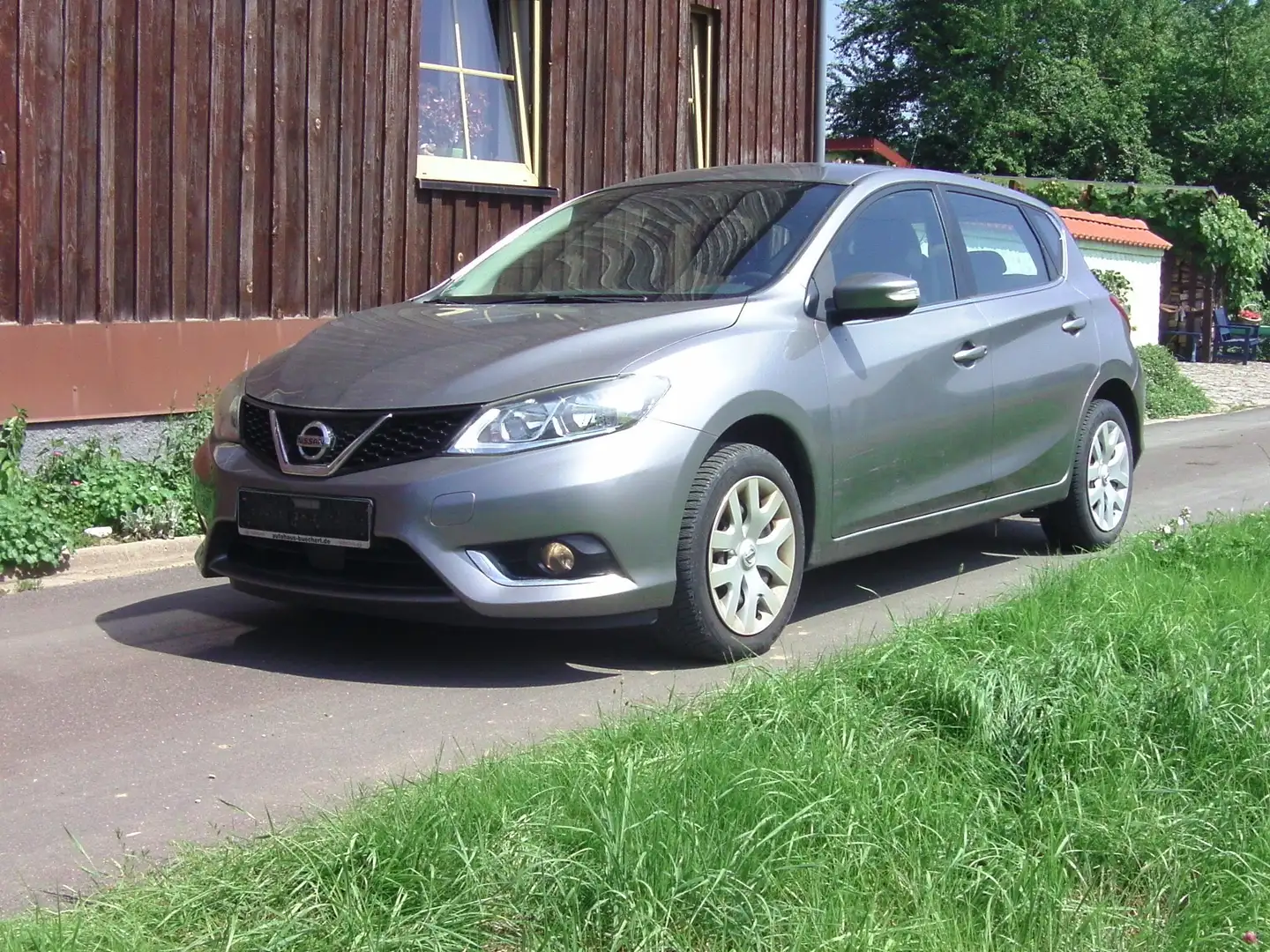 Nissan Pulsar 4-Zylinder, 1. Hd. Scheckh. Klima,FH. Tempom. Grau - 2