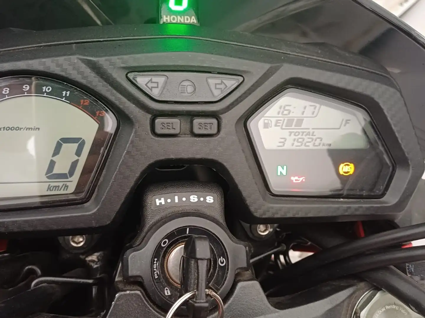 Honda GB 500 Zwart - 1
