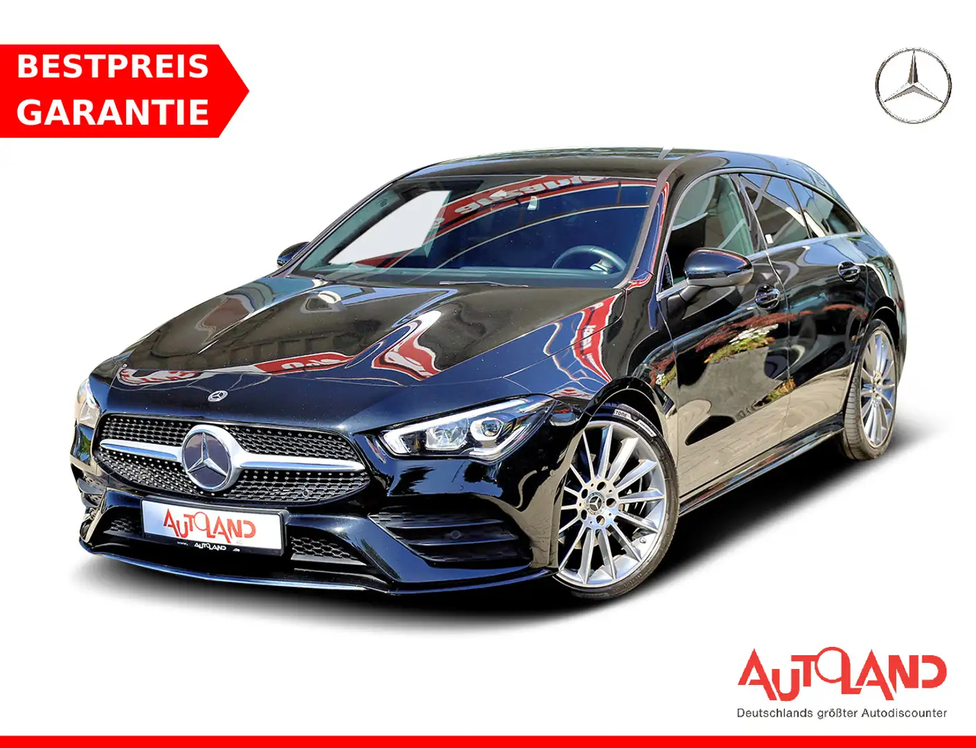 Mercedes-Benz CLA 200 AMG Line LED Navi PDC Tempomat DAB Negro - 1