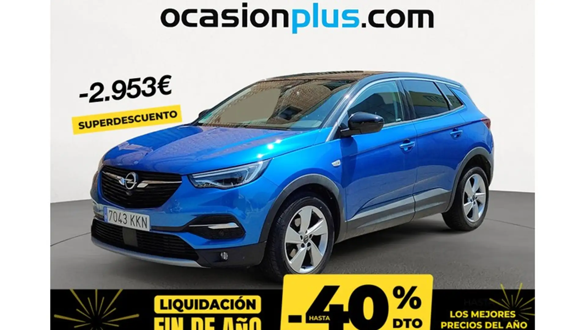 Opel Grandland X 1.6CDTi S&S Excellence AT6 120 Bleu - 1