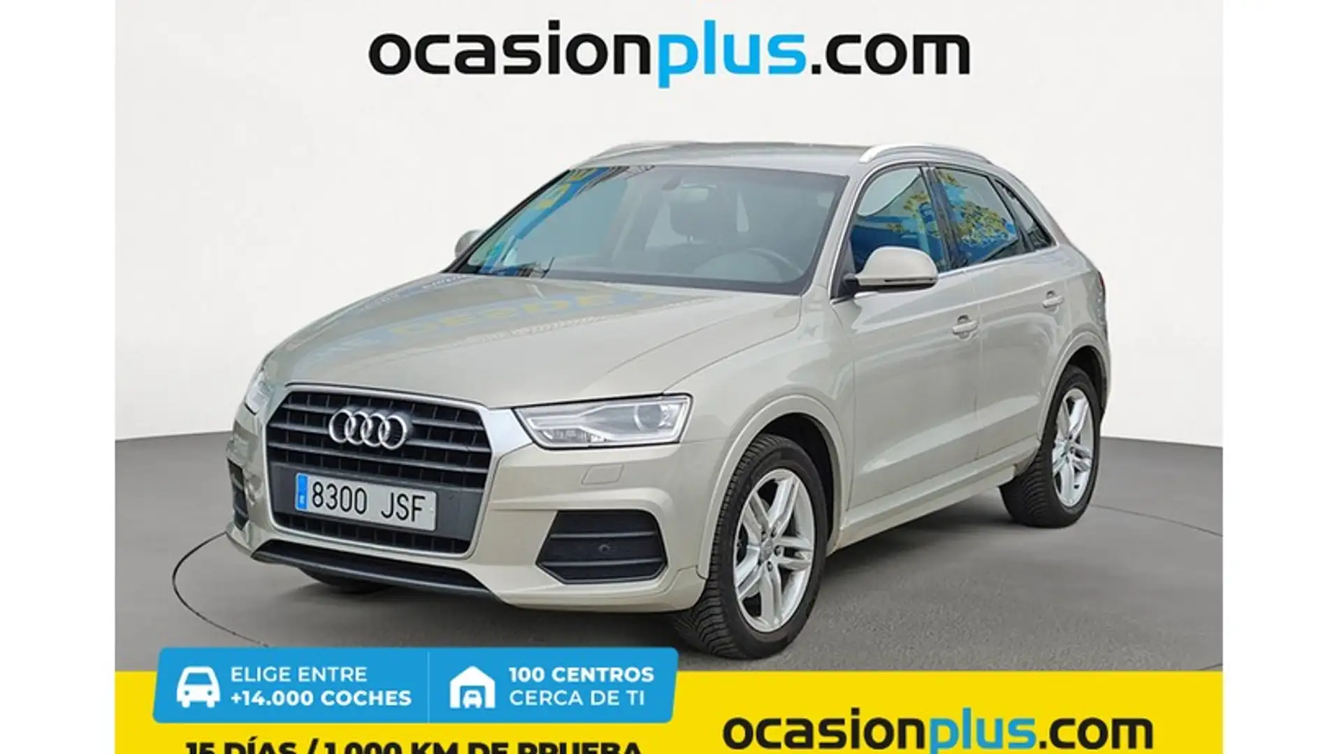 Audi Q3 2.0TDI Sport edition 110kW(4.75) Argent - 1