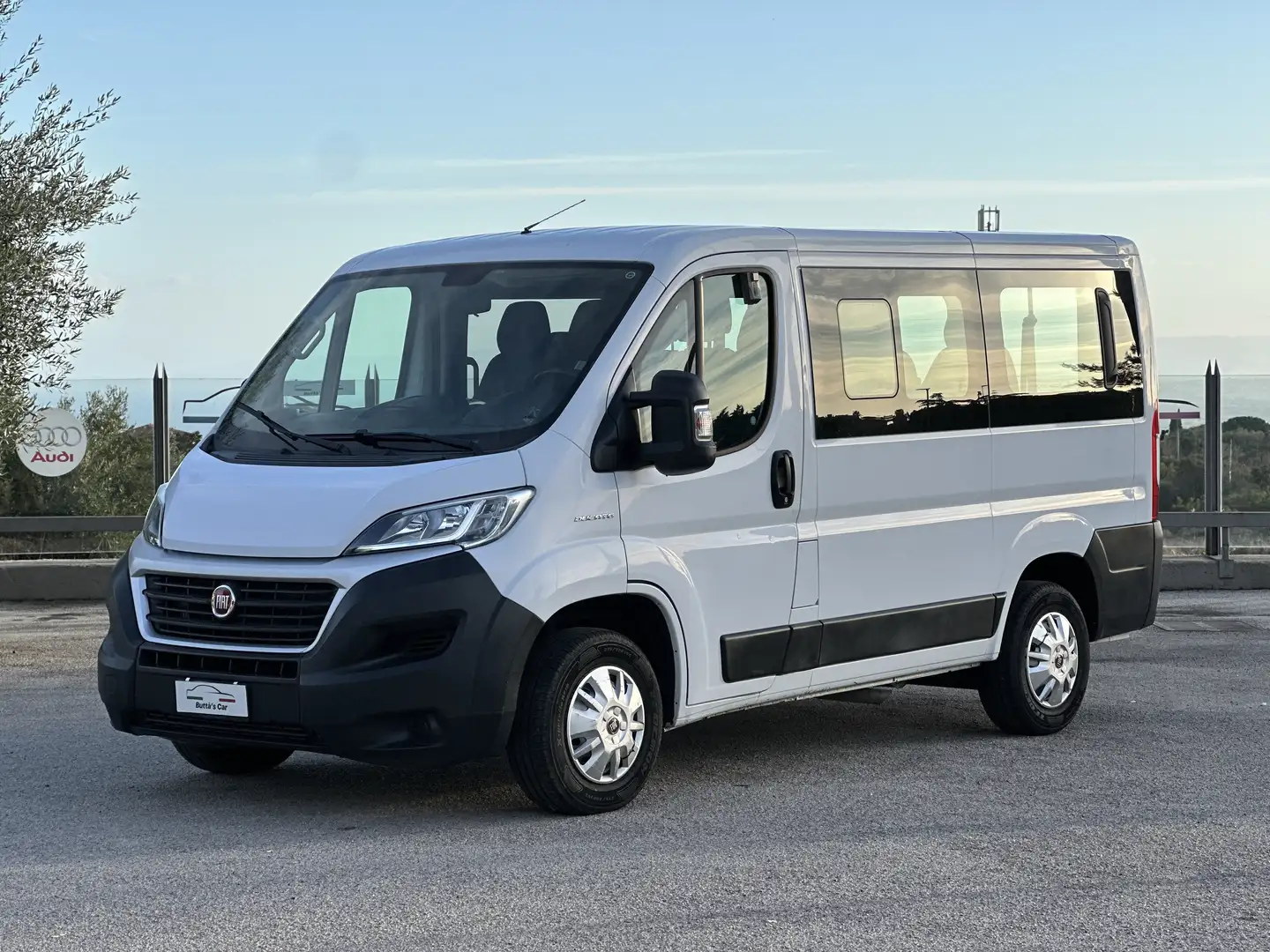 Fiat Ducato Ducato 290 Panorama 30 E6 2018 9 Posti Iva Esposta Bianco - 1