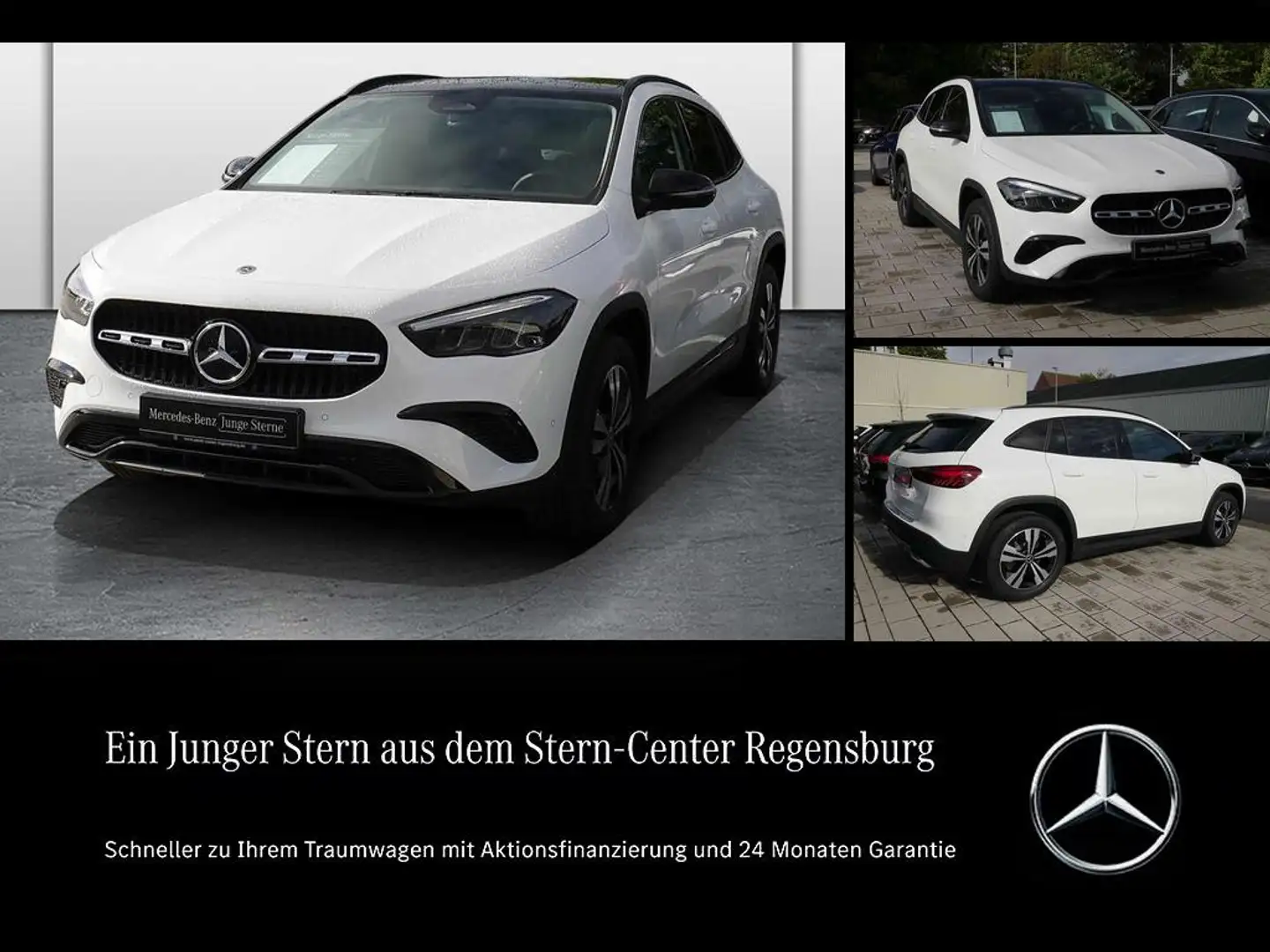 Mercedes-Benz GLA 250 4MATIC PROGRESSIVE+PANO+NIGHT+WINTER-PAK Blanc - 1