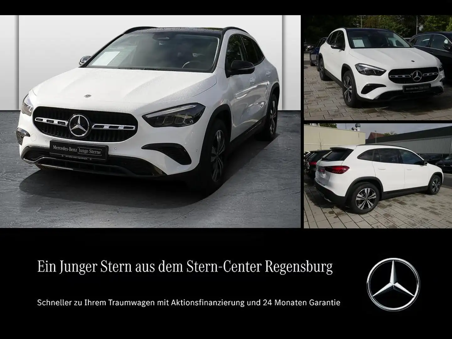 Mercedes-Benz GLA 250 4MATIC PROGRESSIVE+PANO+NIGHT+WINTER-PAK Blanc - 1