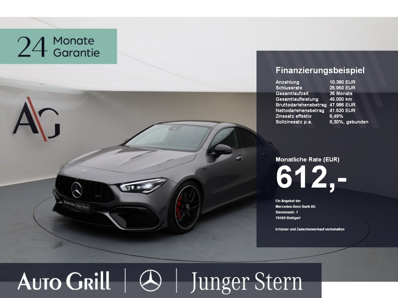 Mercedes-Benz CLA 45 AMG CLA 45 S 4M+ Aero PerfSitz+AGA+Lenk Burm Pano