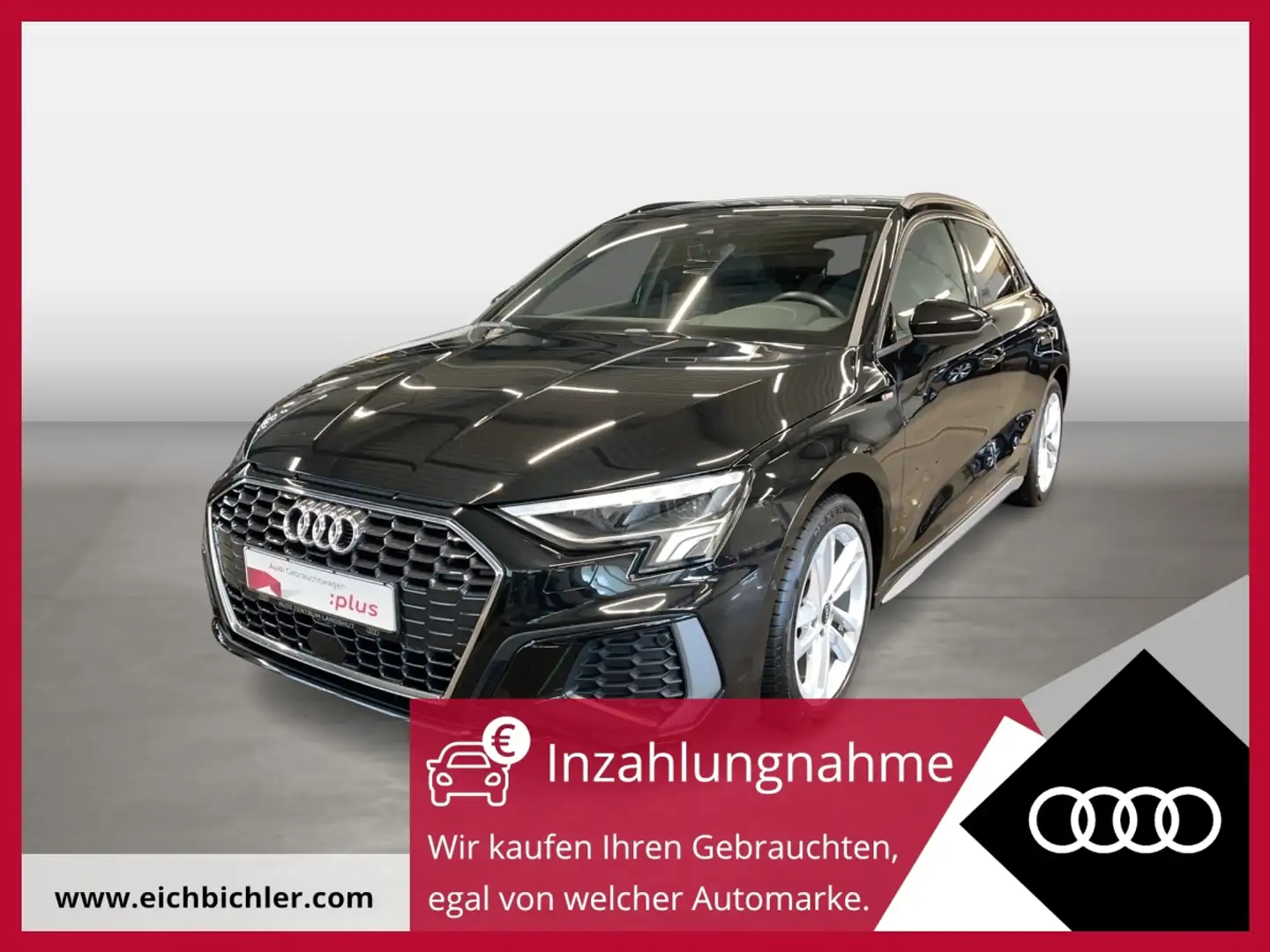 Audi A3 Sportback 35 TFSI S tronic S line FLA ACC LM Noir - 1