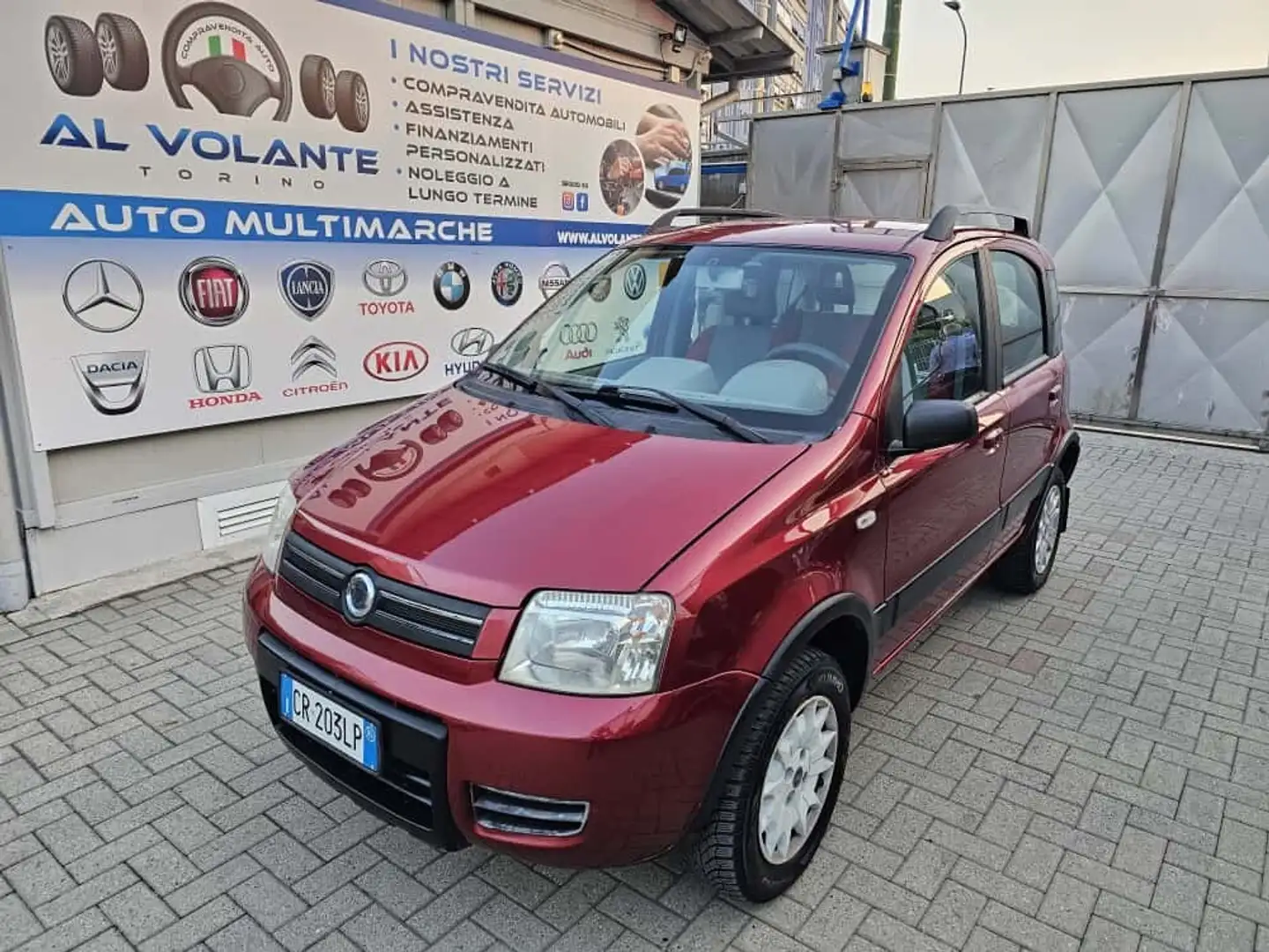 Fiat Panda Panda 1.2 4x4 Climbing Rojo - 2