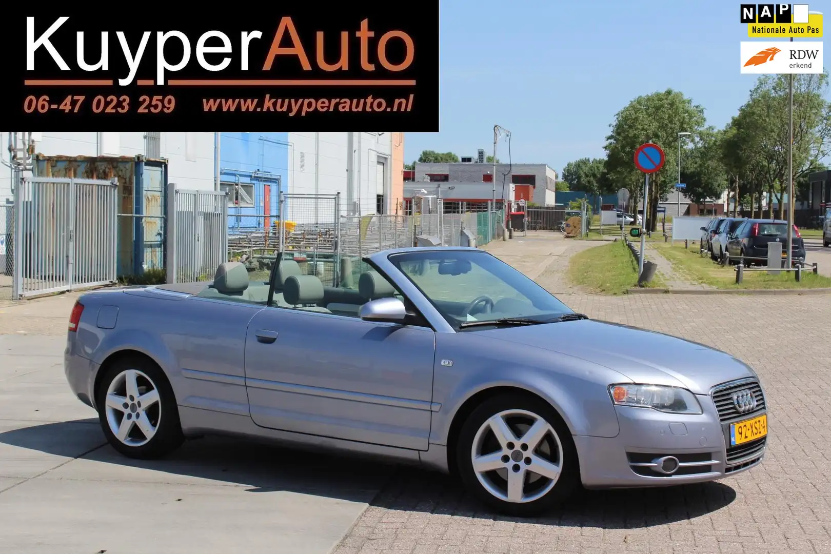Audi A4 Cabriolet 1.8 Turbo Pro Line automaat clima sensor Gris - 1
