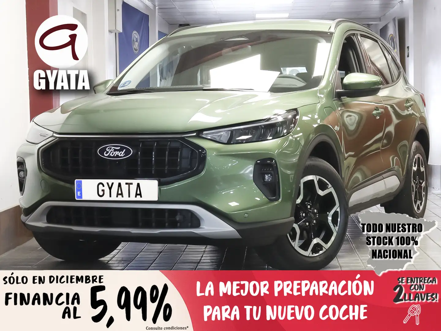 Ford Kuga 2.5 Duratec PHEV Active 4x2 Verde - 1