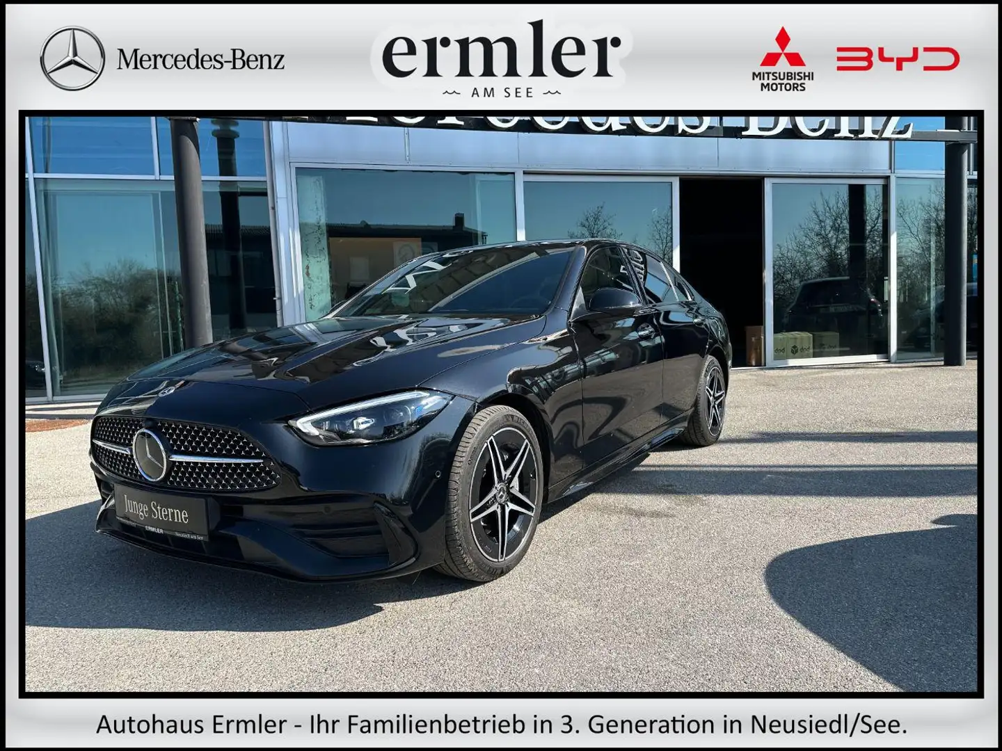 Mercedes-Benz C 300 de 4MATIC mit EQ Hybrid Technologie AMG Schwarz - 1