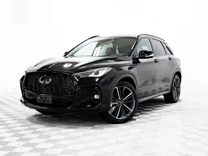 Black 2025 INFINITI QX50 SUV / Crossover All-Wheel Drive Automatic