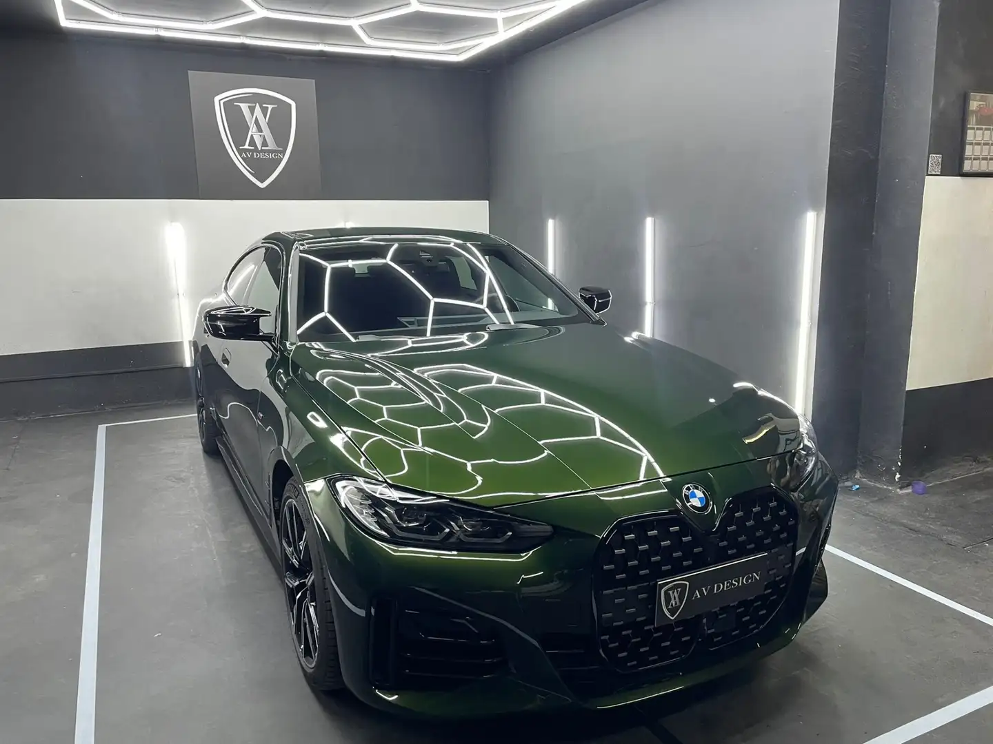 BMW 420 420d Gran Coupe mhev 48V xdrive Msport 19" auto Verde - 2