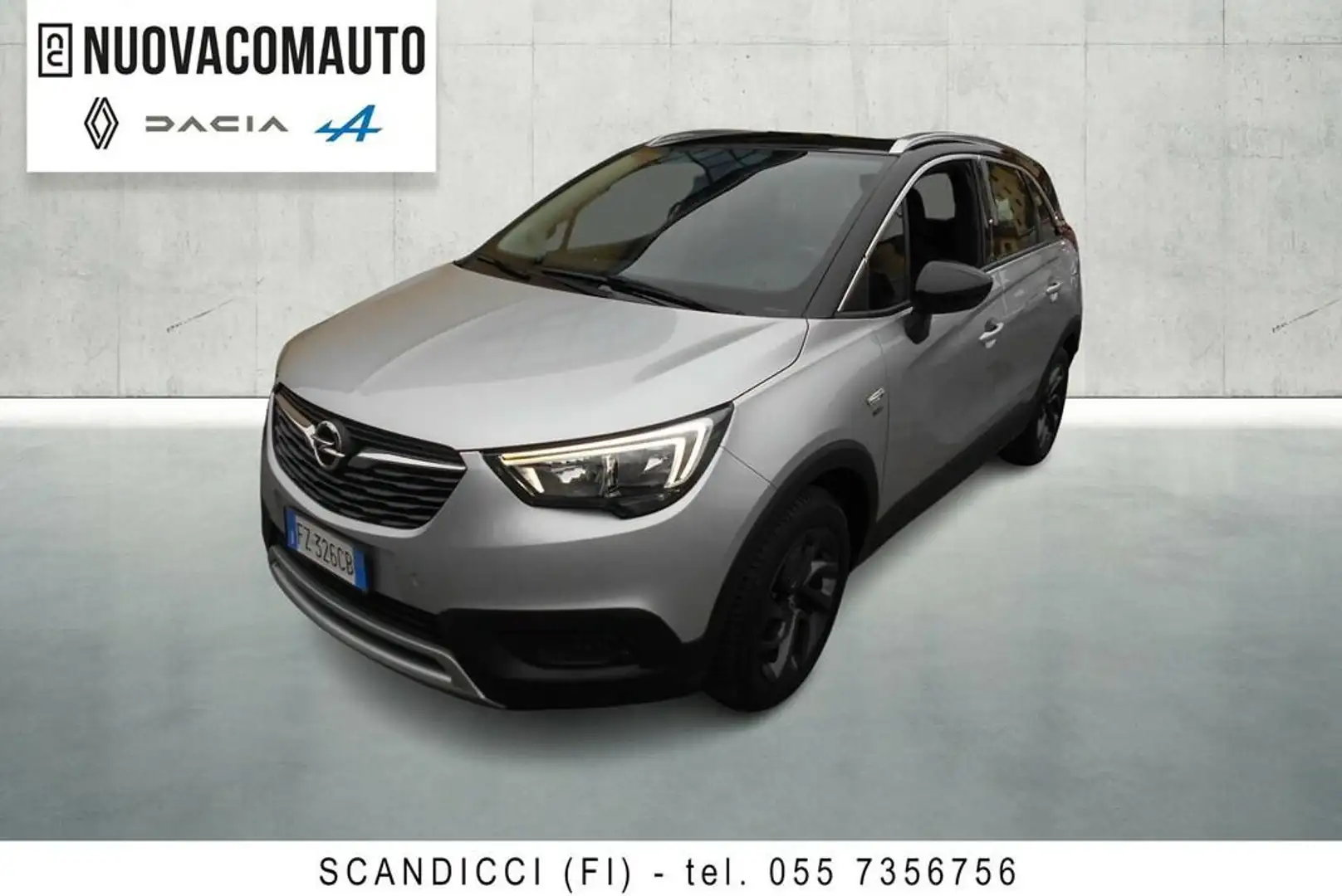 Opel Crossland X 1.2 Innovation 83cv my18.5 Argento - 1