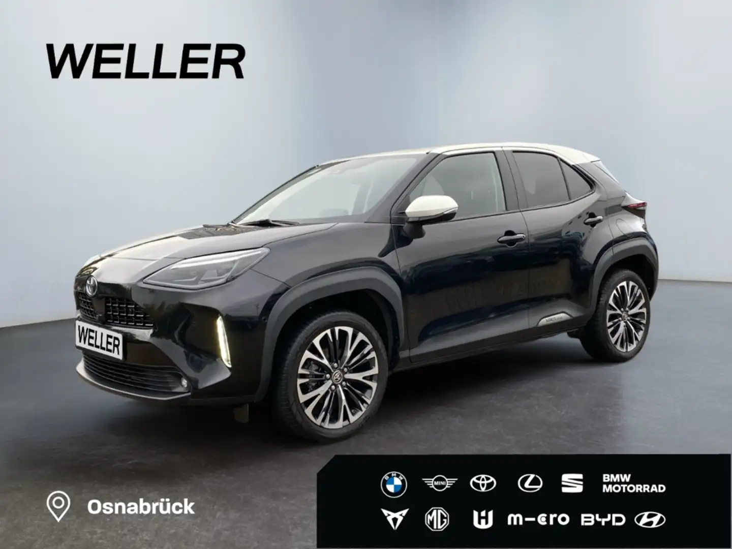 Toyota Yaris Cross Hybrid 1.5 Elegant *Matrix*360*18Zoll* Schwarz - 1
