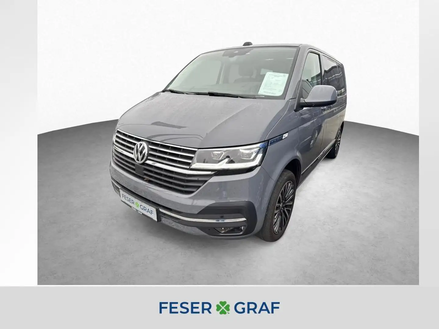 Volkswagen T6.1 Caravelle 6.1 Highline 2,0 TDI DSG Klima Navi 8-Sitzer Grigio - 1