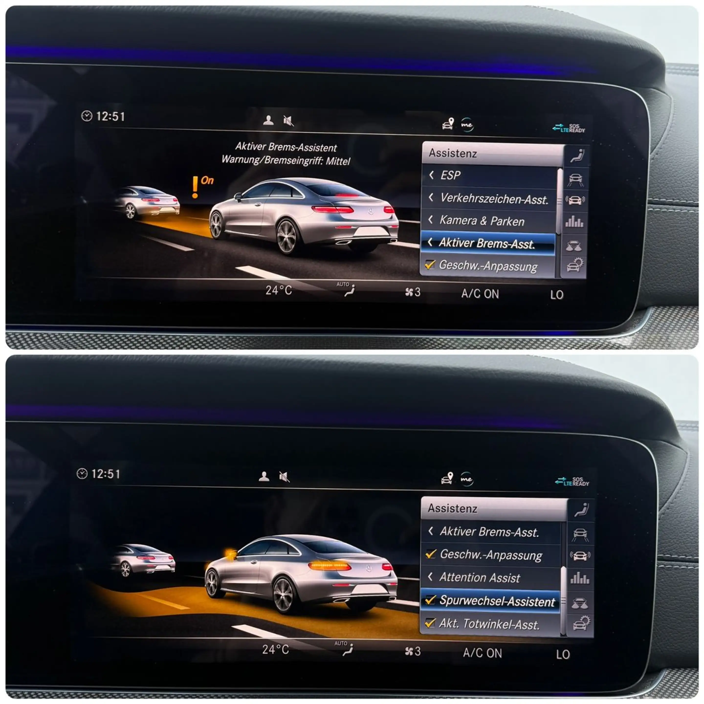 Mercedes-Benz E 220 Coupe 9G AMG NIGHT*PANO*SPUR*MEMORY*KAMERA — photo 12