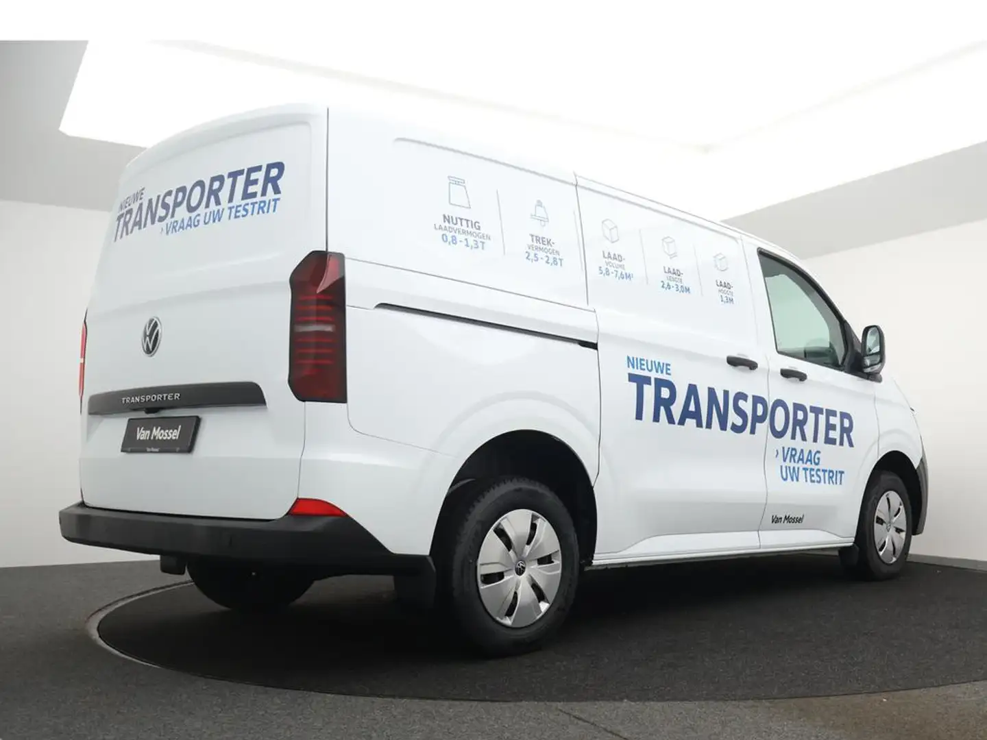 Volkswagen Transporter Transporter Bestelwagen Wielbasis 3100 mm  Motor 2 Wit - 2