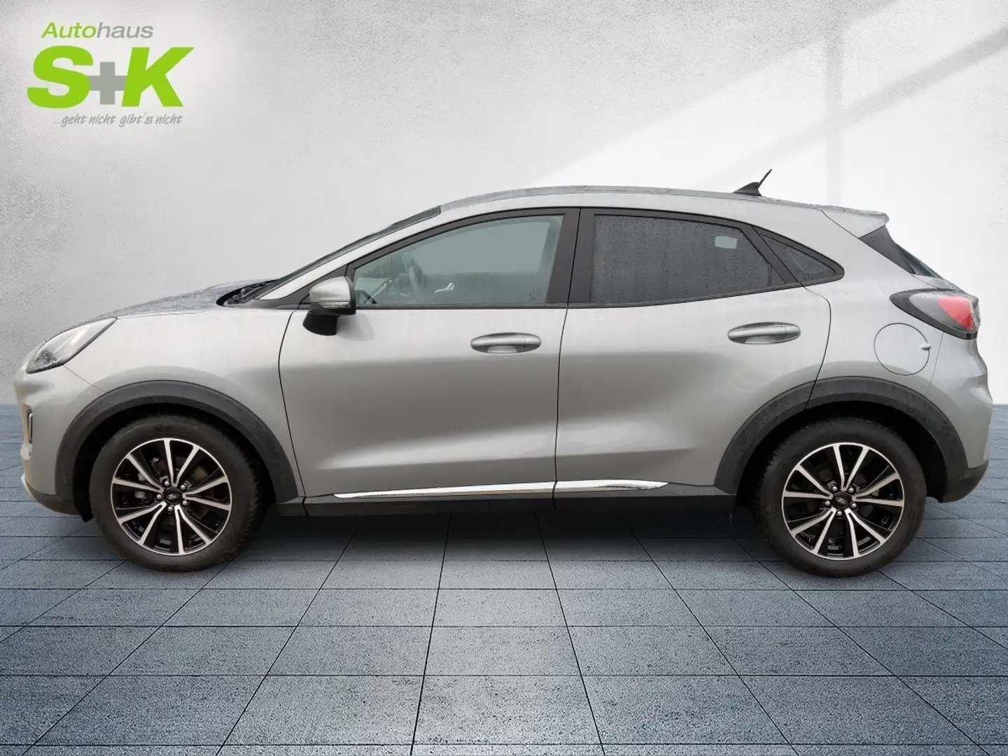 Ford Puma 1.0 EcoBoost Mild Hybrid Titanium*SHZ*KLIMA* Argent - 2