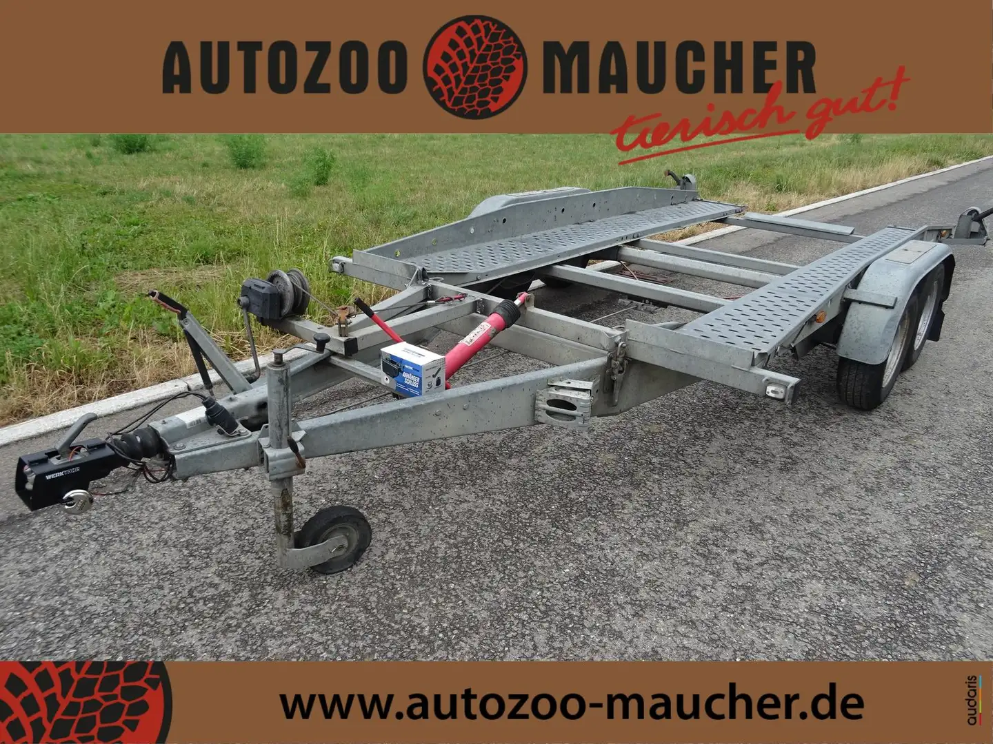Brenderup Thule U120 ZGG3000kg mit Seilwinde und Hydraulik - 1