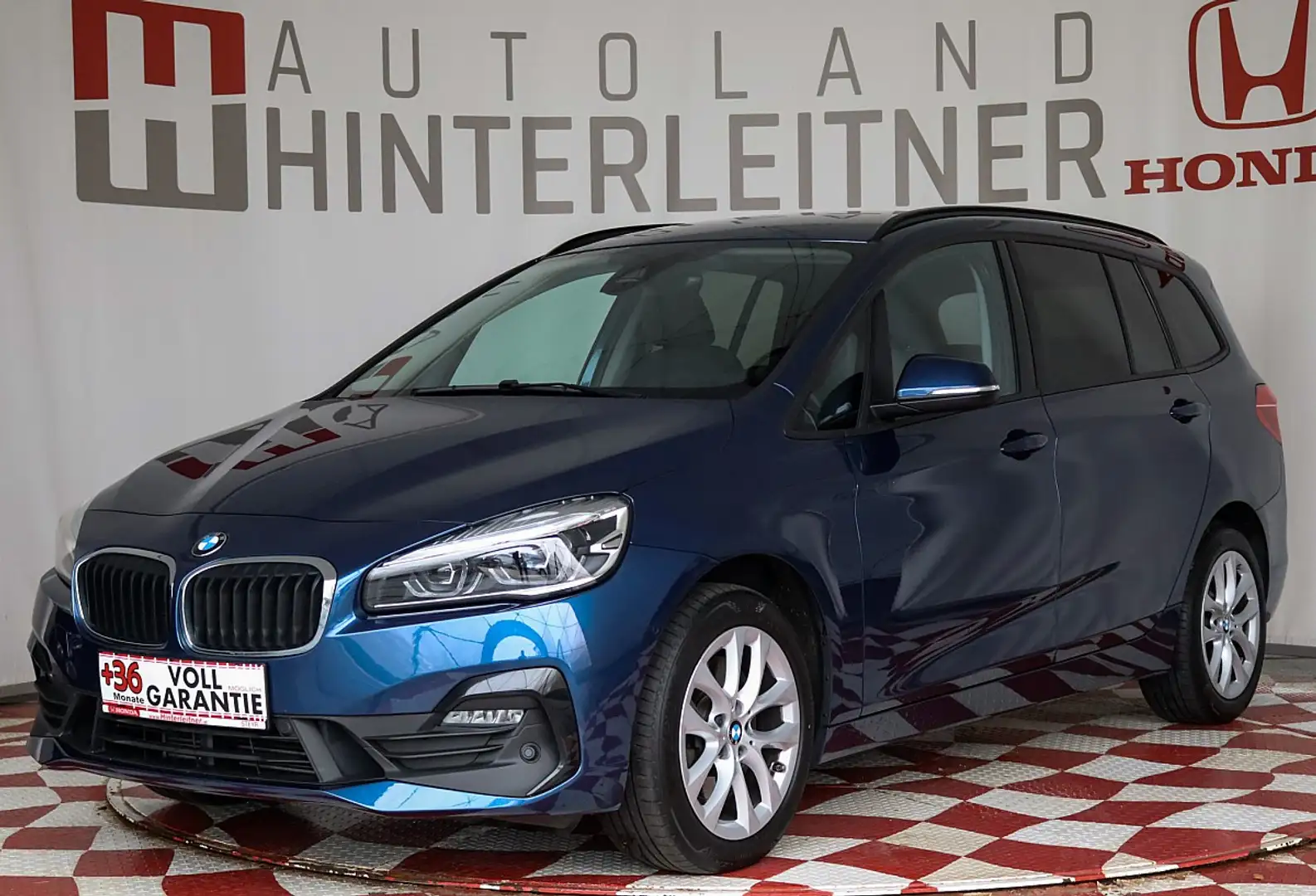 BMW 220 d Gran Tourer Advantage LED NAVI KAMERA Bleu - 1