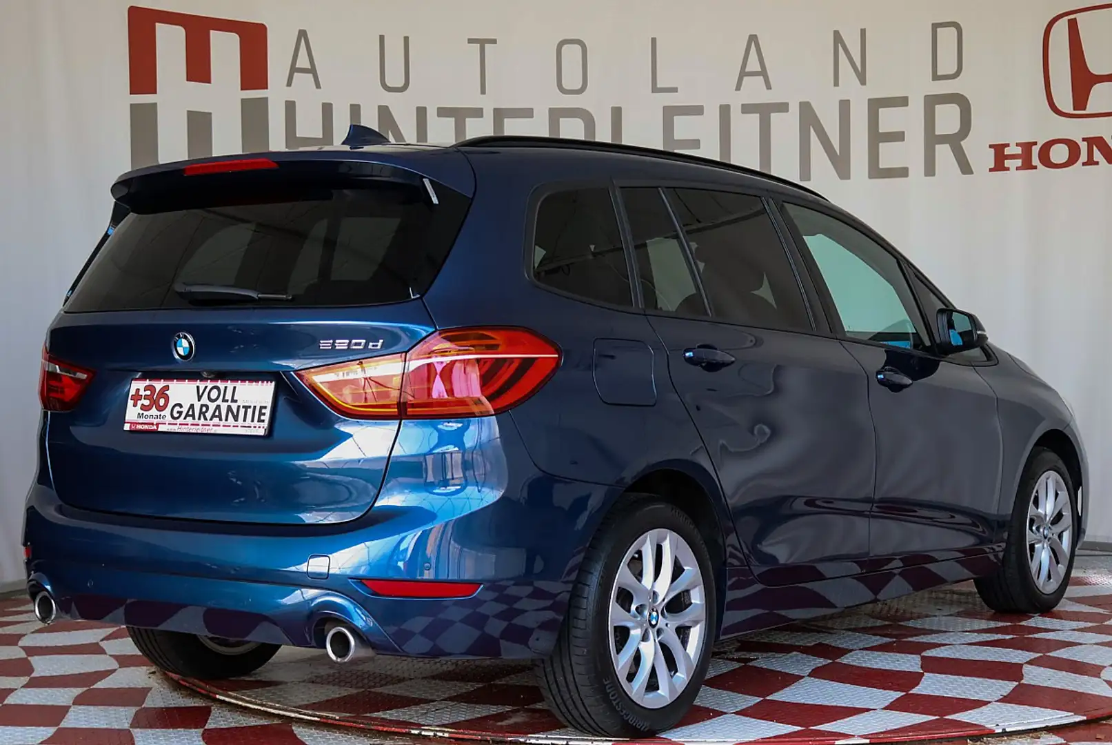 BMW 220 d Gran Tourer Advantage LED NAVI KAMERA Bleu - 2