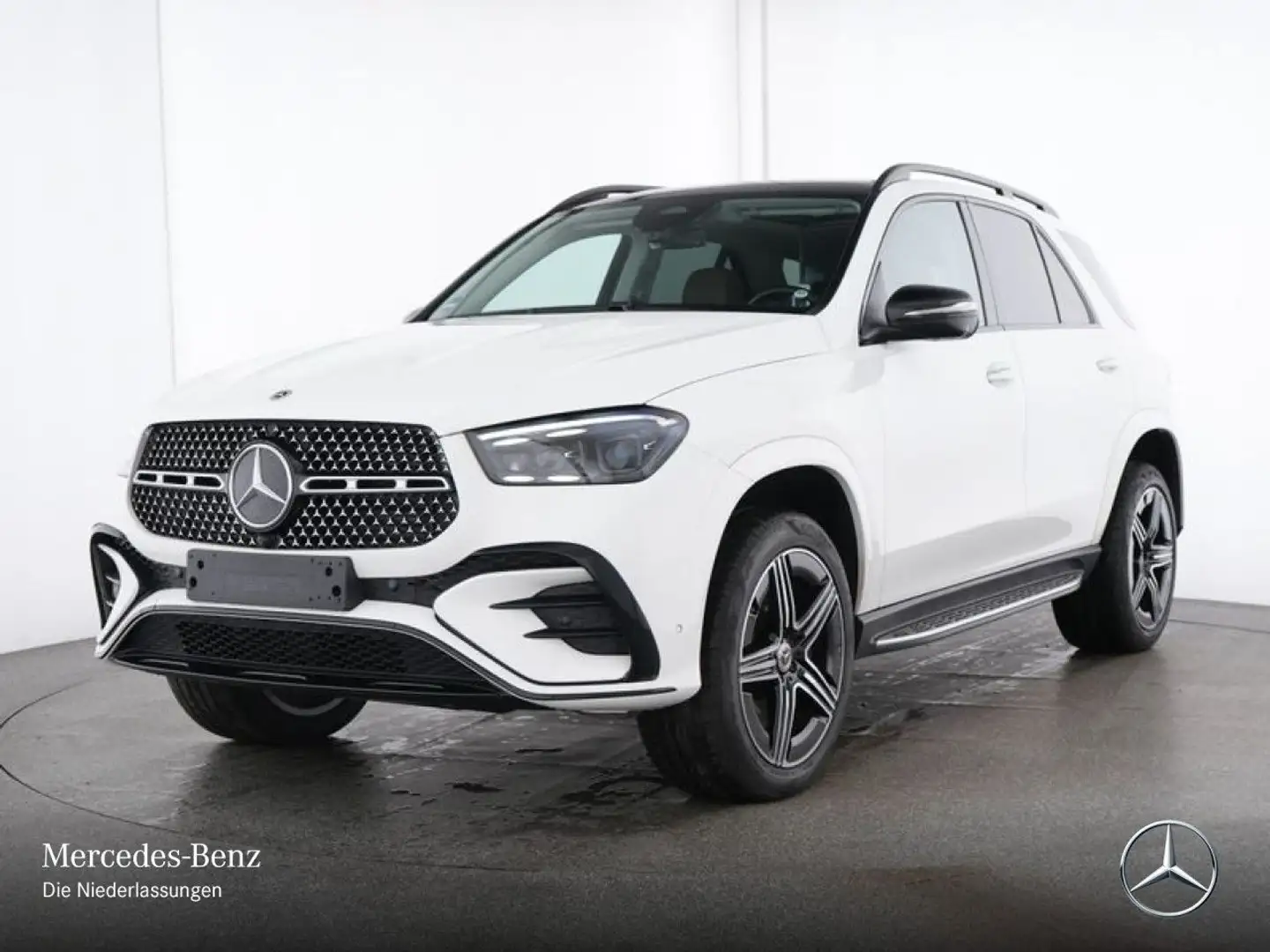 Mercedes-Benz GLE 450 d 4M AMG+NIGHT+PANO+360+MULTIBEAM+SPUR+9G Weiß - 2