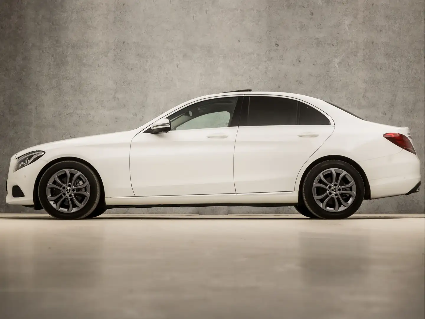 Mercedes-Benz C 200 Sport Premium Plus 184Pk Automaat (SCHUIFDAK, NAVI Fehér - 2