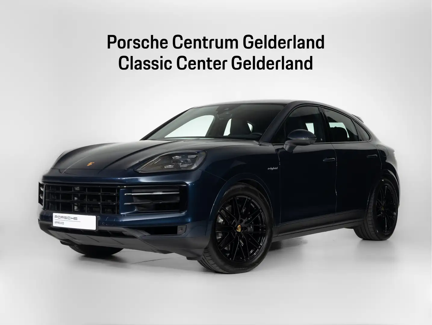 Porsche Cayenne E-Hybrid Coupé Blauw - 1