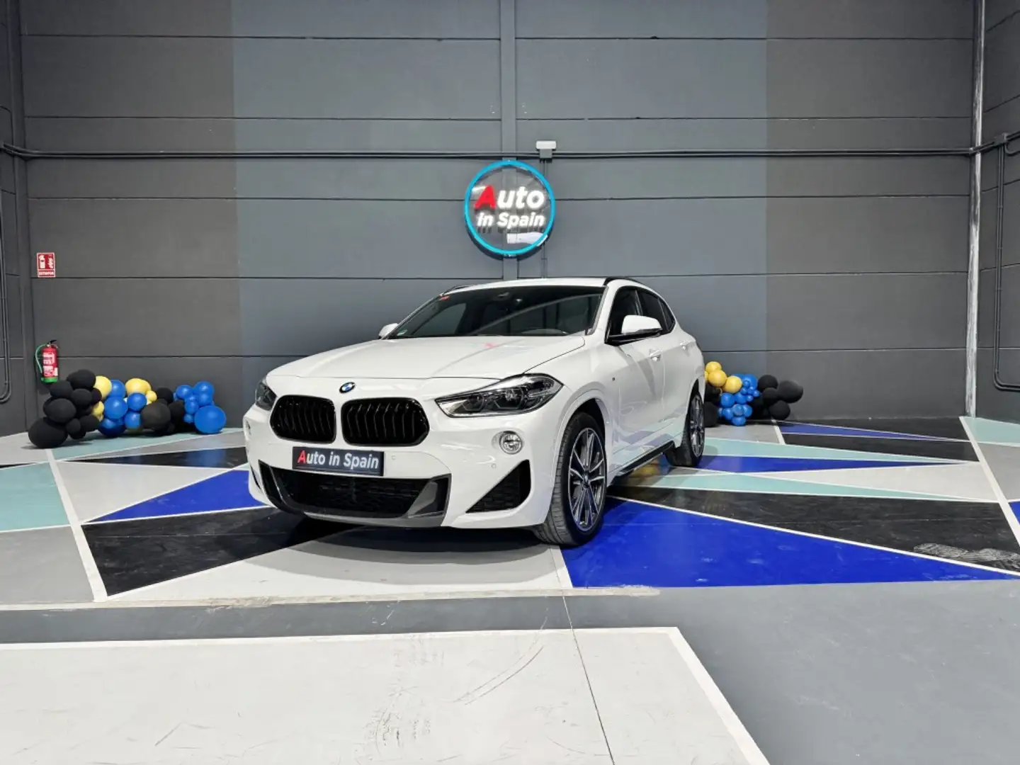 BMW X2 sDrive 20iA Blanc - 2
