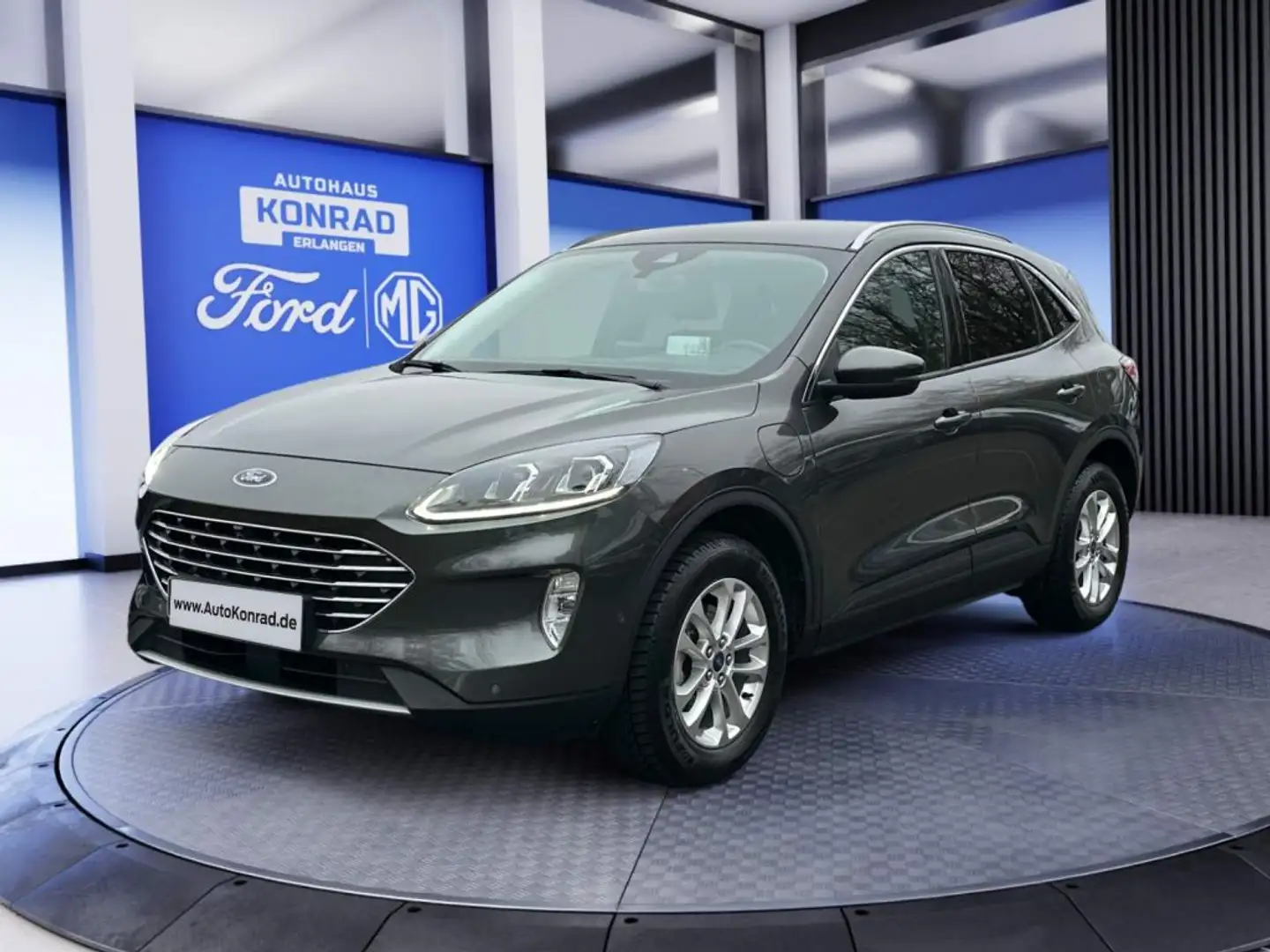 Ford Kuga 2.5 PHEV TITANIUM *AHK*Techno-Pk*Fahrer-Pk* Gris - 1